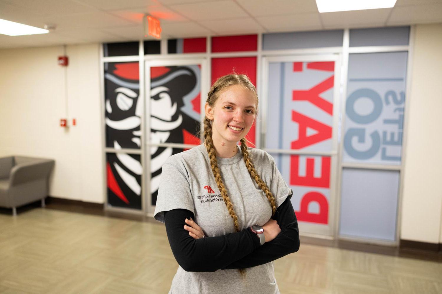 Transfer student Megan Schneck finds purpose, community at Austin Peay